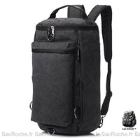 Sac vintage grande capacité - modèle Noir - Sac Roche ™