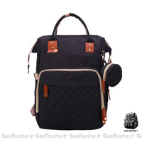Sac voyage couches nouveau-né - modèle Noir - Sac Roche ™