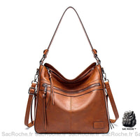 Sac Voyage Femme Besace - modèle Marron / 31 x 29 x 13cm - Sac Roche ™