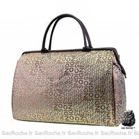 Sac Voyage Femme Compact - modèle Gris / 44x19x30cm - Sac Roche ™