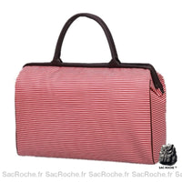 Sac Voyage Femme Compact - modèle Rose / 44x19x30cm - Sac Roche ™