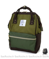 Sac Voyage Femme Compact - modèle Vert armé - Sac Roche ™