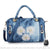 Sac Voyage Femme Main Compact - modèle Bleu / 34x12x26cm - Sac Roche ™