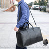 Sac Voyage Homme Élégant Cuir Synthétique À Dos Sport