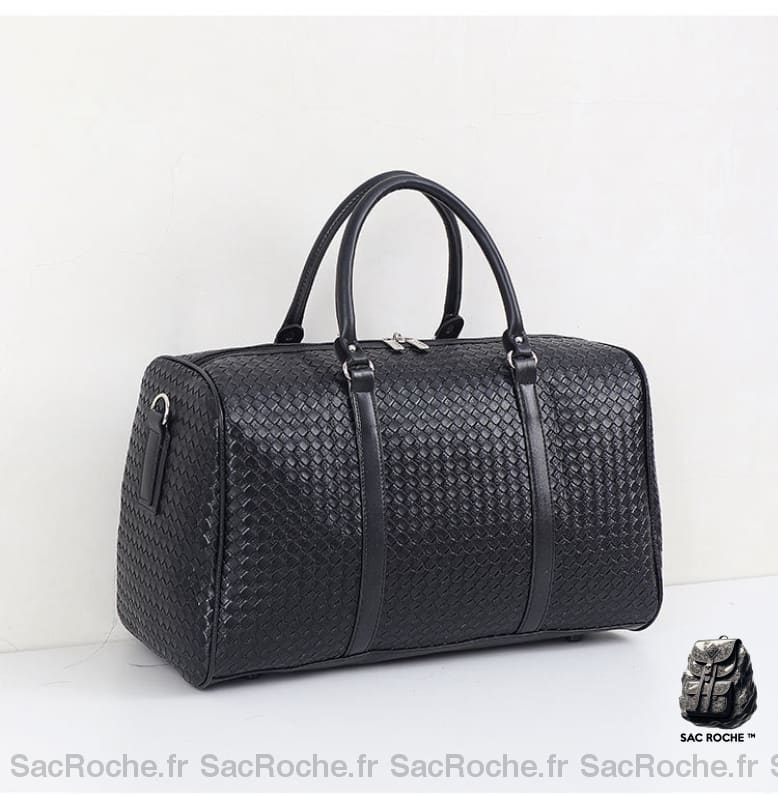 Sac Voyage Homme Élégant Simili Cuir Moyen À Dos Sport