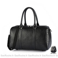 Sac voyage homme élégant simili cuir moyen - Sac Roche ™