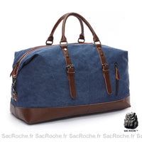 Sac voyage homme toile - modèle Bleu - Sac Roche ™