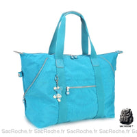 Sac Voyage Main Femme - modèle Bleu ciel / 60x17x37cm - Sac Roche ™