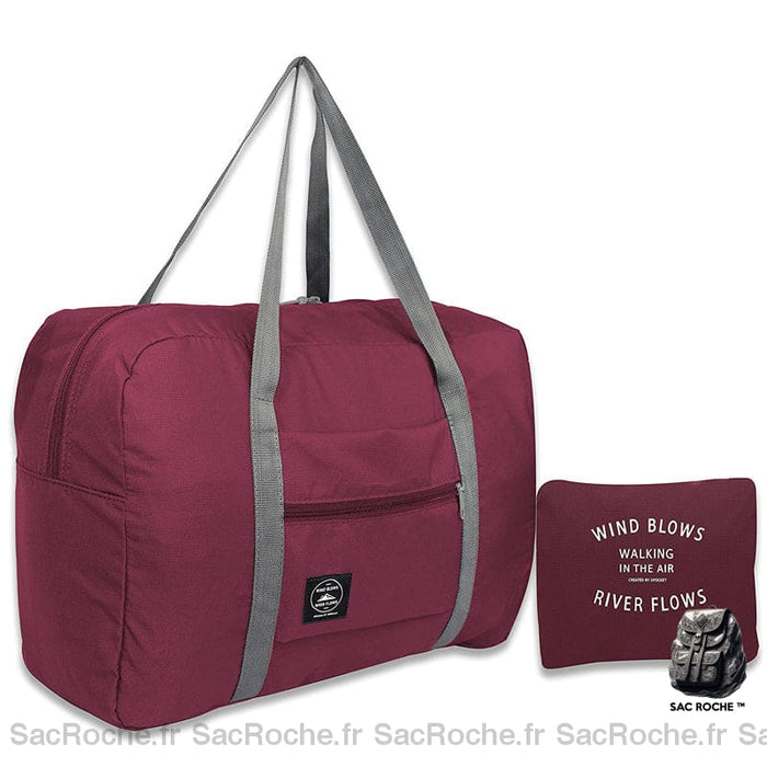 Sac Voyage Pliable Nylon Grande Capacité À Dos Sport