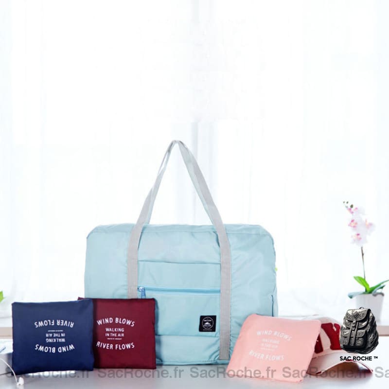 Sac Voyage Pliable Nylon Grande Capacité À Dos Sport