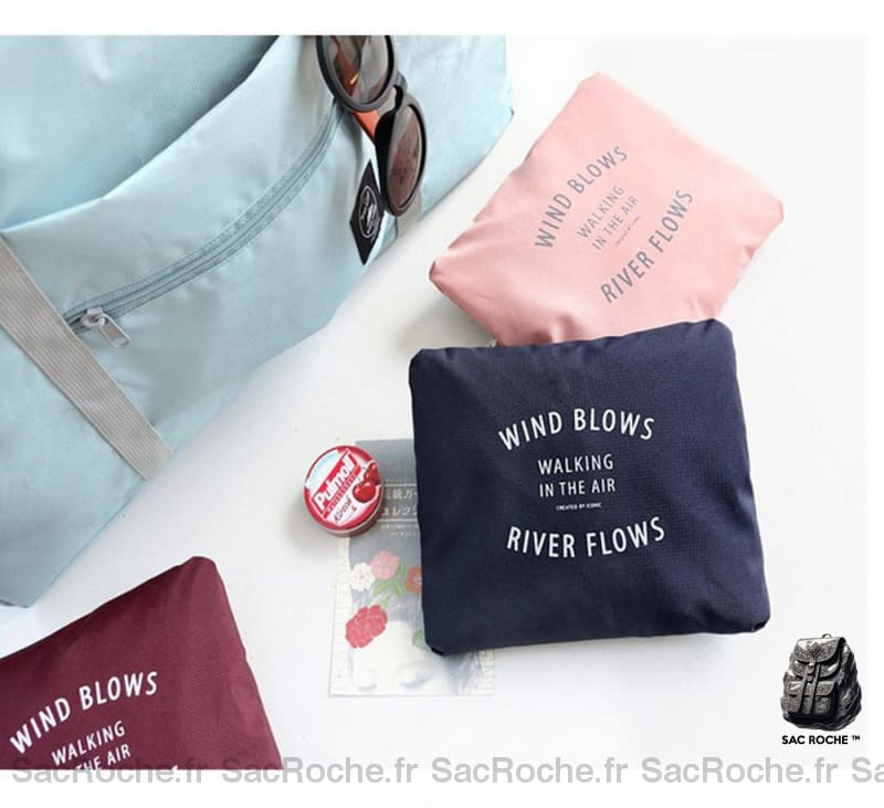 Sac Voyage Pliable Nylon Grande Capacité À Dos Sport