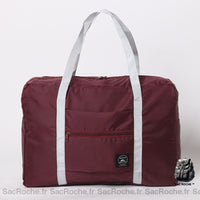 Sac voyage pliable nylon grande capacité - modèle Rouge - Sac Roche ™