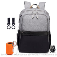 Sacàlangerdeuxtons+maman - modèle Gris - Sac Roche ™