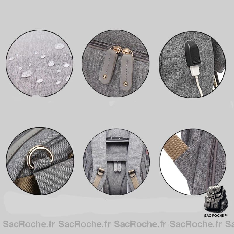 Sacàlangerdeuxtons+Maman Sac À Dos Bébé