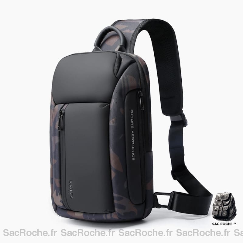 Sacoche Bandoulière Bange Compress Camouflage Sacoche Homme