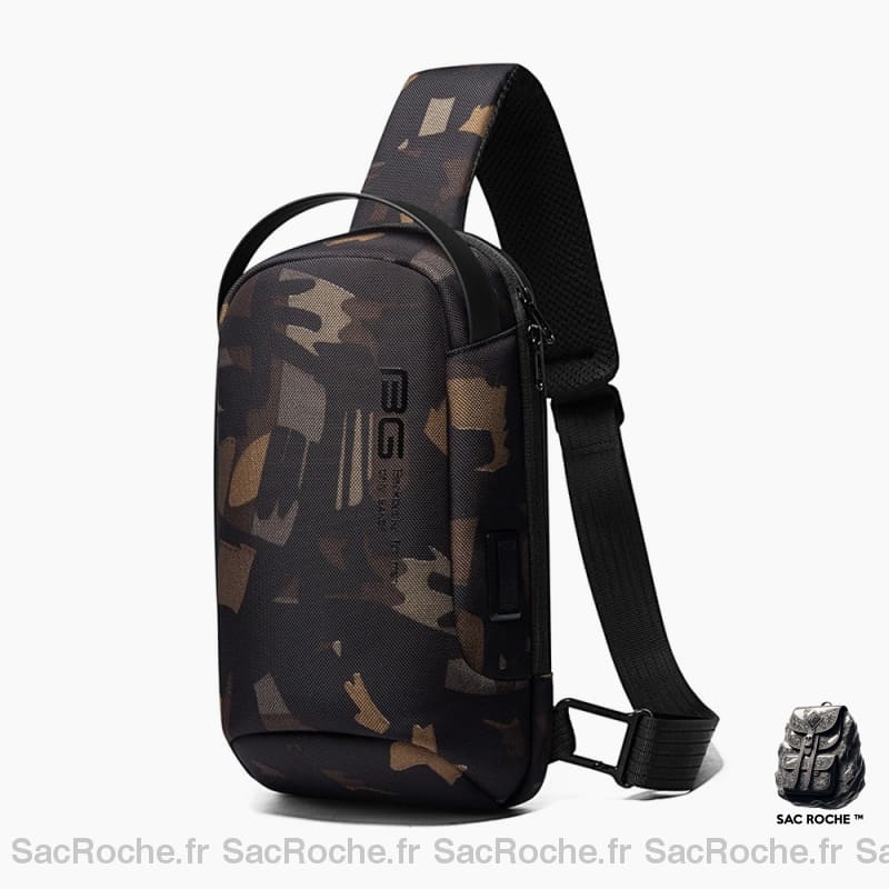 Sacoche Bandoulière Bange Istanbul Camouflage Sacoche Homme