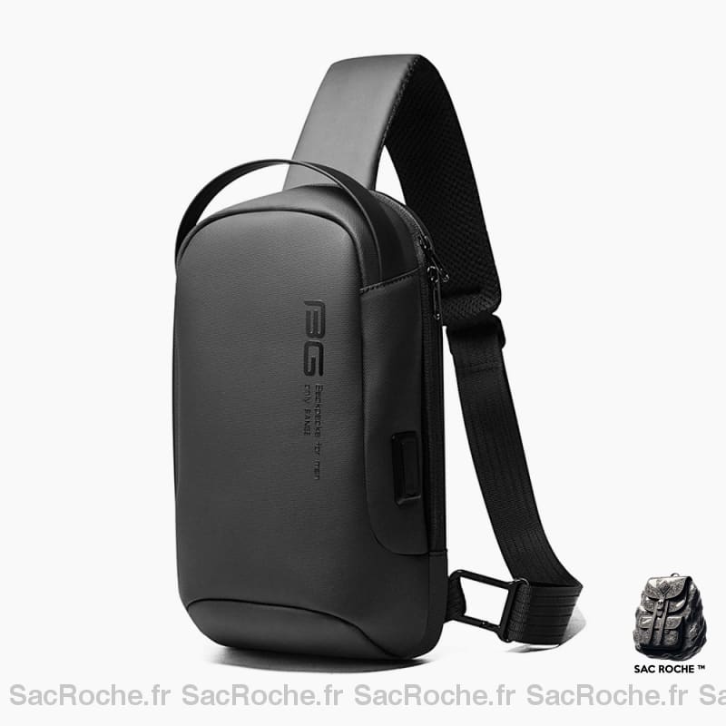 Sacoche Bandoulière Bange Istanbul Gris Sacoche Homme