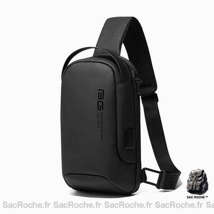 Sacoche Bandoulière Bange Istanbul Noir Sacoche Homme