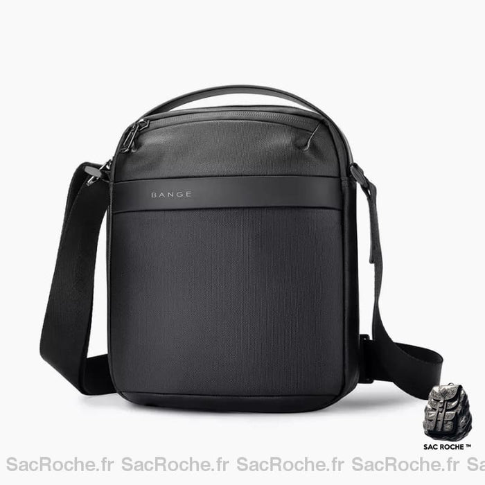 Sacoche Bandoulière Bange Paris Noir Sacoche Homme