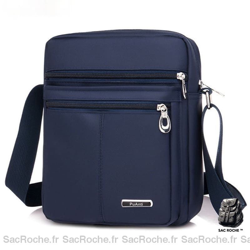 Sacoche Bandoulière Bleu Marine Homme Sacoches