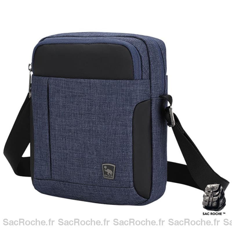 Sacoche Bandoulière Homme Avec Poches Zippées Sacoches