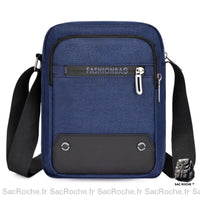 Sacoche Bandoulière Homme Épaule SBS - modèle Bleu - Sac Roche ™