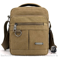 Sacoche Bandoulière Homme Toile Robuste - Sac Roche ™