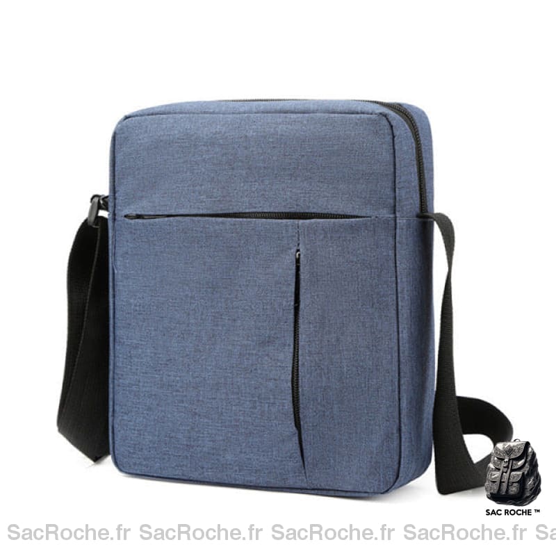 Sacoche Bandoulière Minimaliste Homme Bleu Sacoches