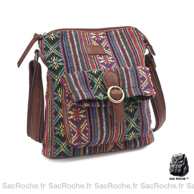Sacoche Bohème Vintage Femme Rouge Sac À Main Femme