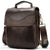 Sacoche Cuir Bandoulière 3 Compartiments Homme - modèle Marron - Sac Roche ™