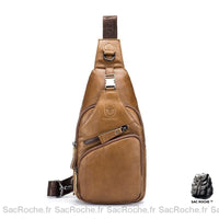 Sacoche cuir vintage élégante - Sac Roche ™