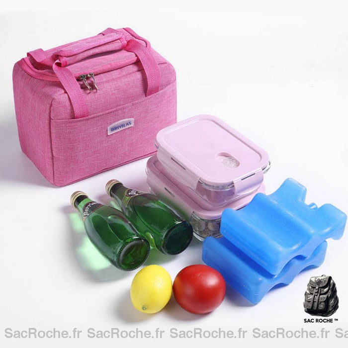 Sacoche Déjeuner Isotherme Compacte Sac À Dos