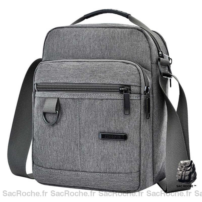 Sacoche Homme Double Compartiment Zippé Sacoches Bandoulière
