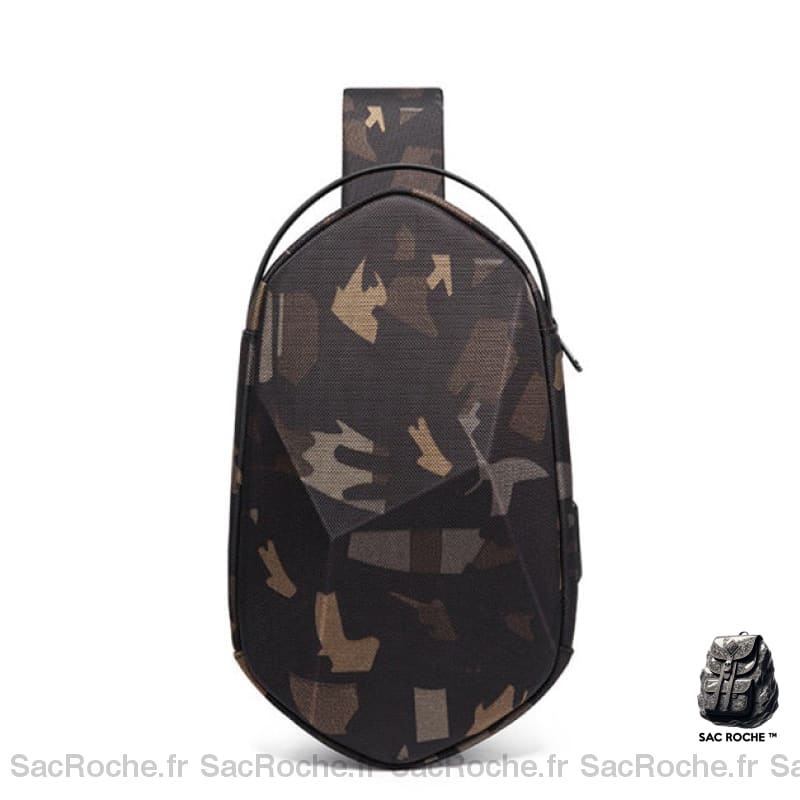 Sacoche Homme Multifonction - Dos Et Poitrine Camouflage Sacs Bange