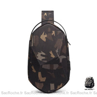 Sacoche Homme Multifonction - Dos et Poitrine - modèle Camouflage - Sac Roche ™