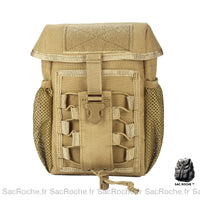 Sacoche militaire tactique souple - modèle Marron - Sac Roche ™