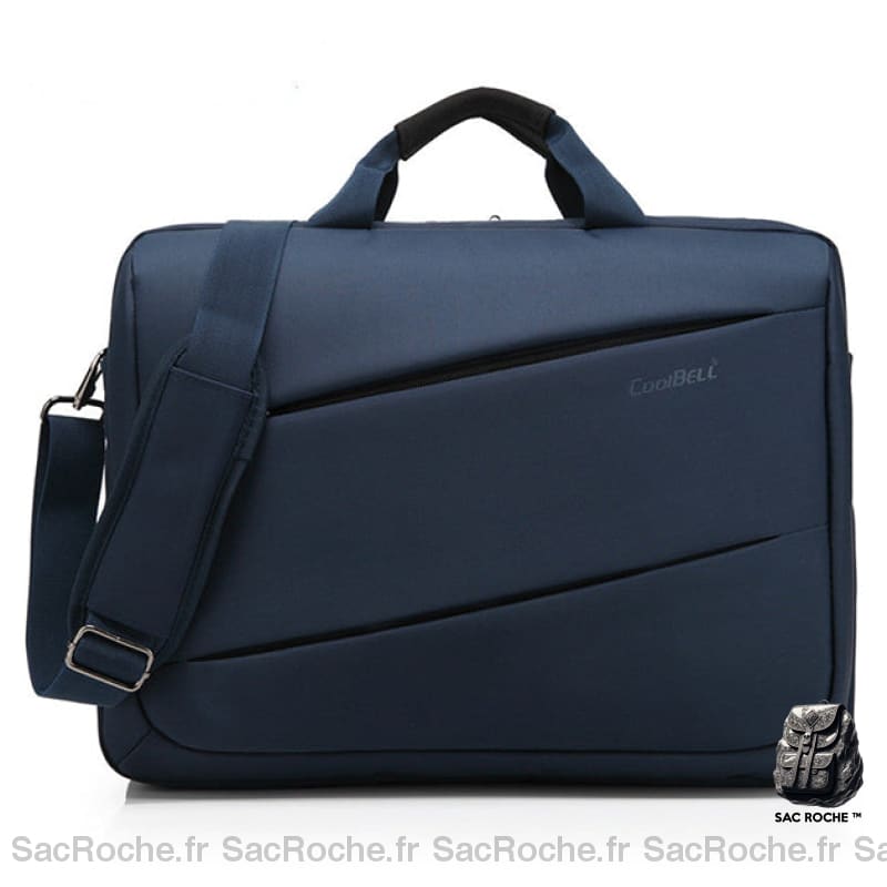 Sacoche Molletonnée Bandoulière 17 Informatique Bleu / Pouces Sacoches Ordinateur
