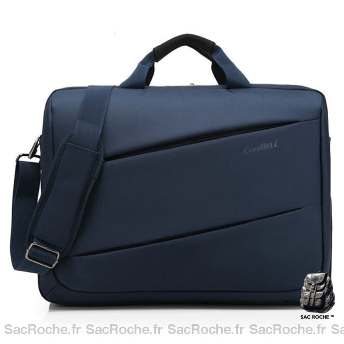 Sacoche Molletonnée Bandoulière 17 Informatique Bleu / Pouces Sacoches Ordinateur