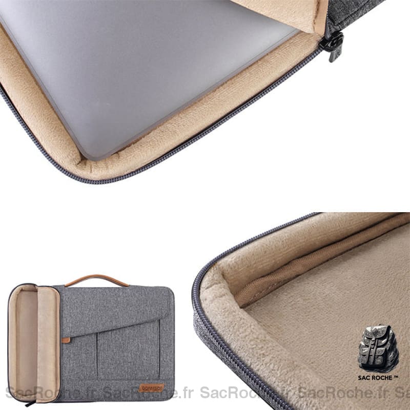 Sacoche Ordinateur 14- 17 Bandoulière Doublure Protectrice Sacoches Ordinateur