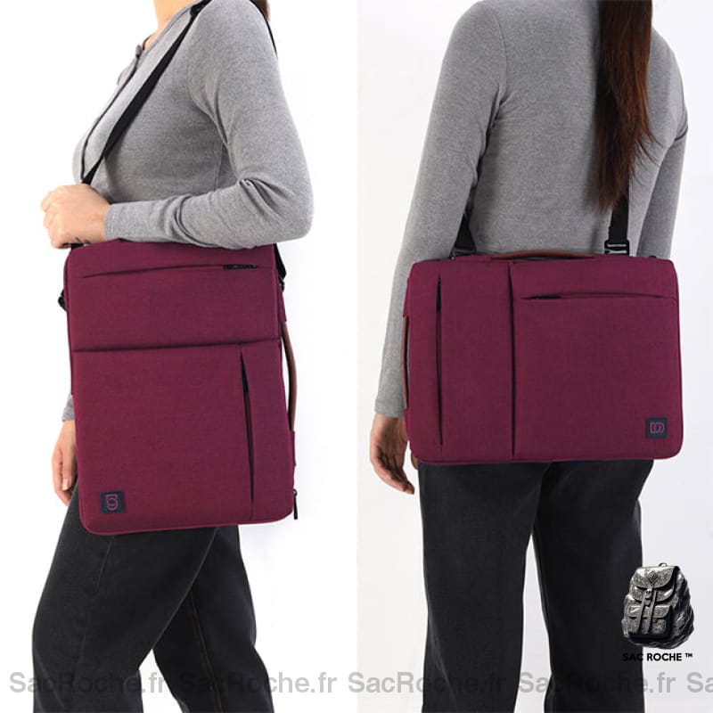 Sacoche Ordinateur Bordeaux Femme Sacoches Ordinateur