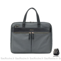 Sacoche Ordinateur Protection RFID - Femme - modèle Gris / 13 pouces - Sac Roche ™