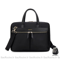 Sacoche Ordinateur Protection RFID - Femme - modèle Noir / 13 pouces - Sac Roche ™