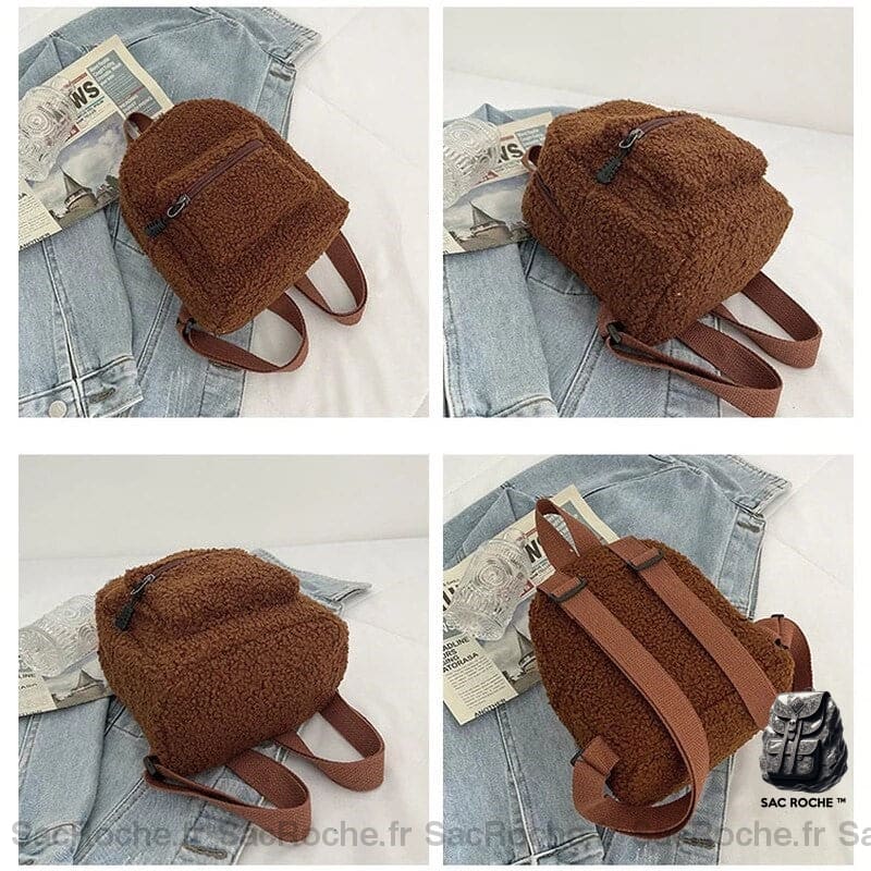 Sacs À Dos En Fausse Fourrure Sac Enfant