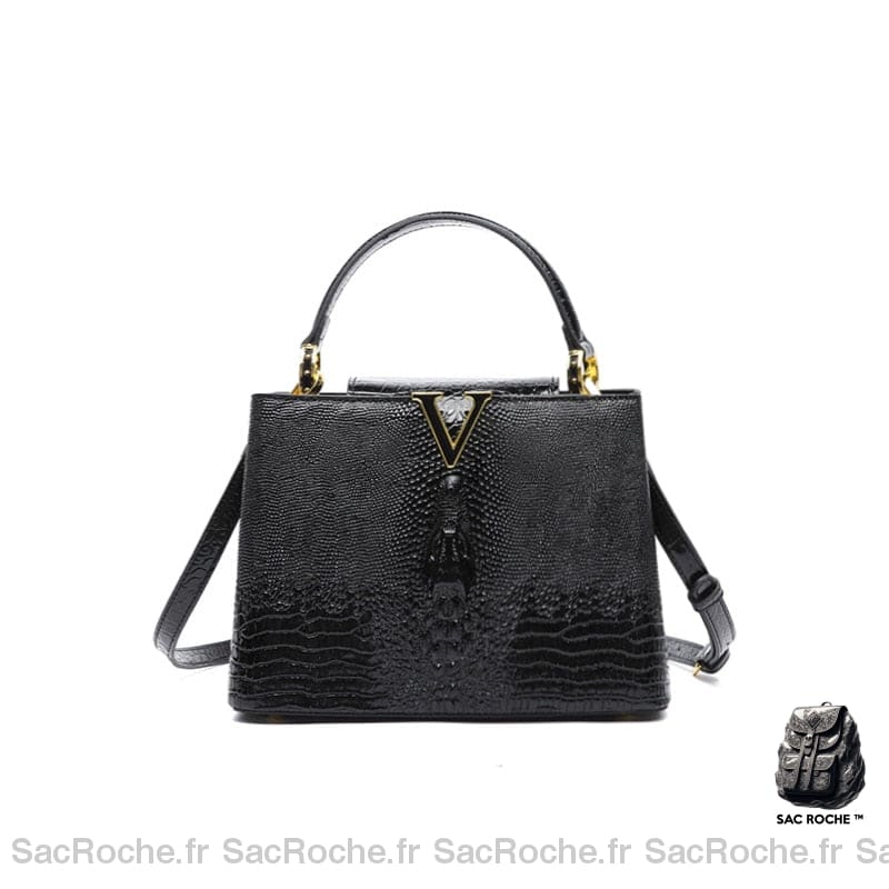Sacs À Main Cuir Femme Originaux Noir / 26X18X10Cm Sac Main Femme