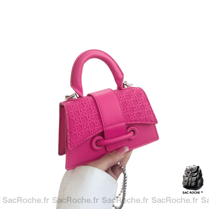 Sacs À Main Femme Abordables Rose / 16X9.5X6Cm Sac