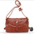 Sacs Besace Cuir Femme Marron - modèle Rouge marron - Sac Roche ™
