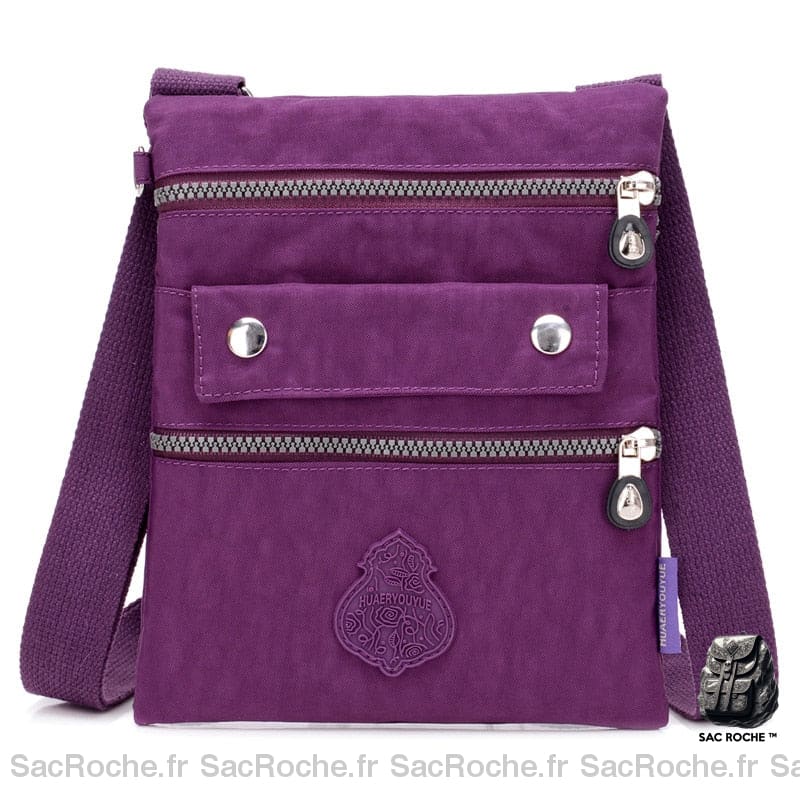 Sacs Besace Femme En Tissu Violet Sac Besace Femme
