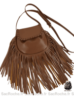 Sacs Besace Femme - Style Assuré - modèle Marron / 15 x 4 x 17cm - Sac Roche ™