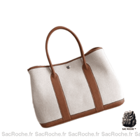 Sacs Cours Main Élégants - modèle Camel / 25cm - Sac Roche ™