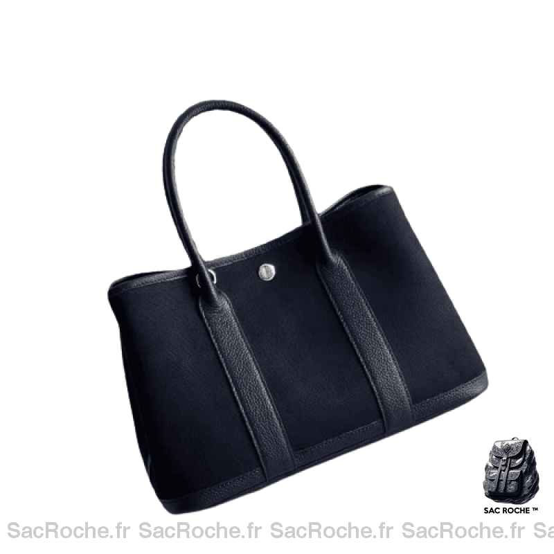 Sacs Cours Main Élégants Noir / 25Cm Sac À Main Pour Les Cours
